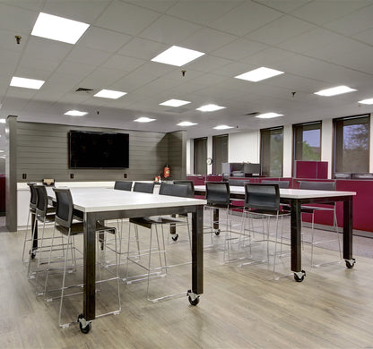 American-made custom multi-purpose office table by gen2 for breakout areas