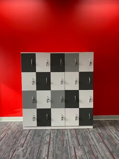 Custom office storage locker unit with pull handle by gen2