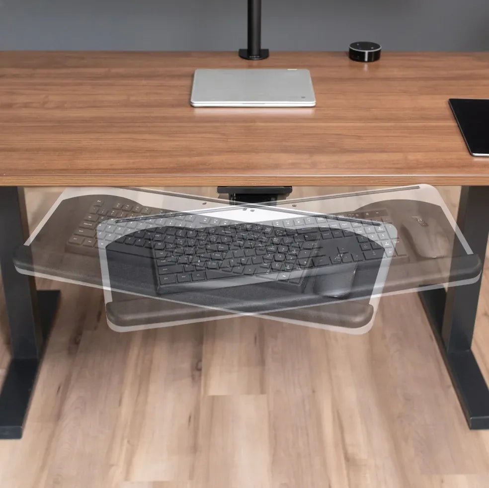Articulating Keyboard Tray - Smart Style Office Furniture - Black Dog Office - 