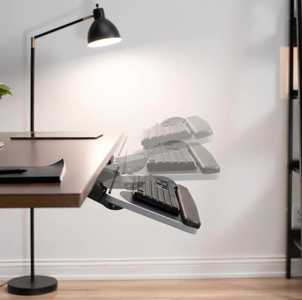 Articulating Keyboard Tray - Smart Style Office Furniture - Black Dog Office - 
