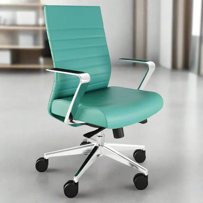 Beniia Bimini / Polished aluminum arms and base Etano Conference Chair
