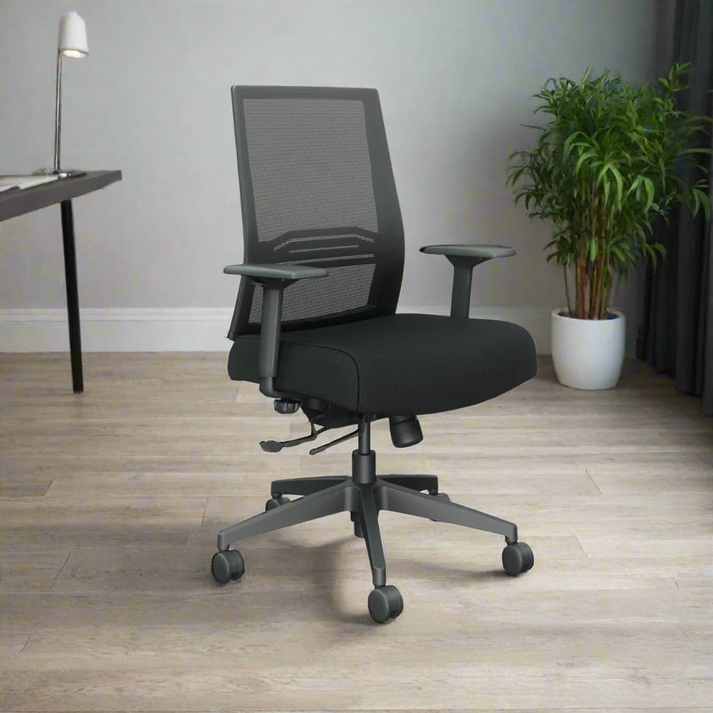 Beniia Chair Black Smarti EL ergonomic task chair