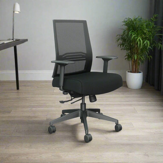 Beniia Chair Black Smarti EL ergonomic task chair