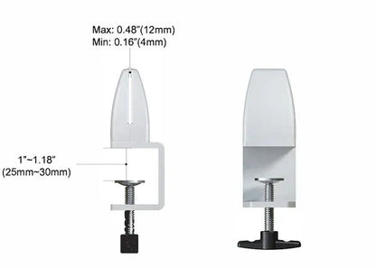 Beniia Edge Mount / Silver Screen Clamps