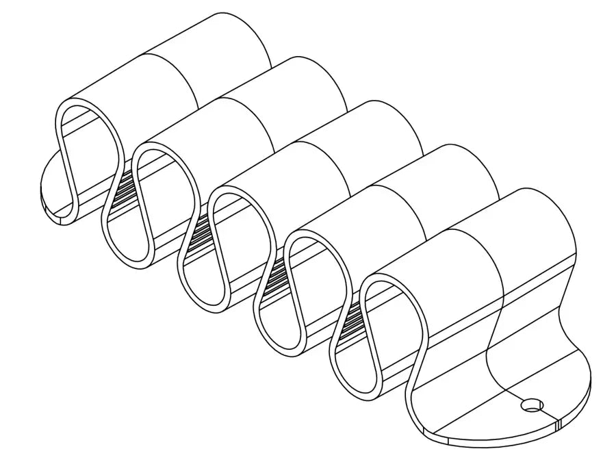 Black Dog Office Cable Grip "Knuckles"