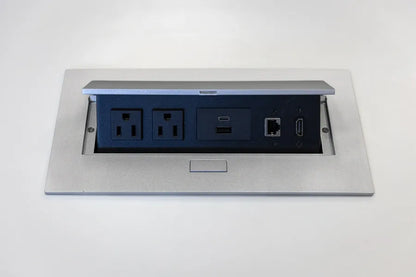 Black Dog Office Silver Conference Power Dock