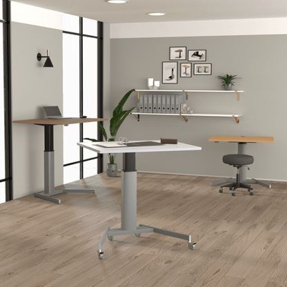 ConSet Electric Adjustable Desk, 39 3/8" x 31 1/2"