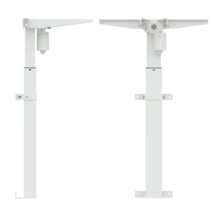 ConSet Electric Height Adjustable Desk, 31-1/2" x 23-5/8", Wall Mount Frame