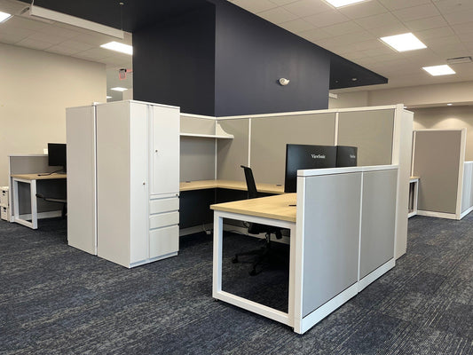Custom Panel Workstation by gen2 — Configure to Your Space - Smart Style Office Furniture-gen2-Custom Workstations
