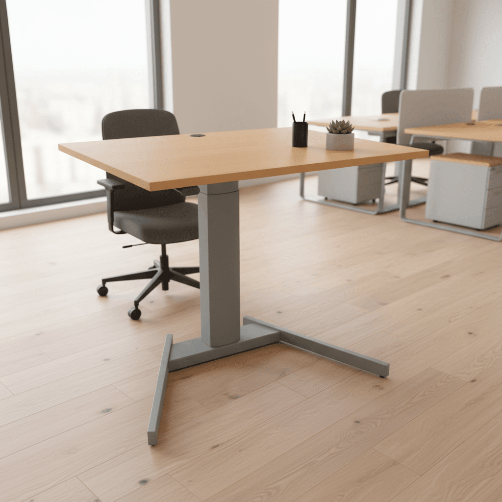 Electric Adjustable Desk, 39 3/8" x 31 1/2" - Smart Style Office Furniture - ConSet - 
