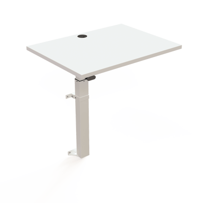 Electric Height Adjustable Desk, 31-1/2" x 23-5/8", Wall Mount Frame - Smart Style Office Furniture-ConSet-