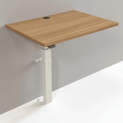Electric Height Adjustable Desk, 31-1/2" x 23-5/8", Wall Mount Frame - Smart Style Office Furniture-ConSet-