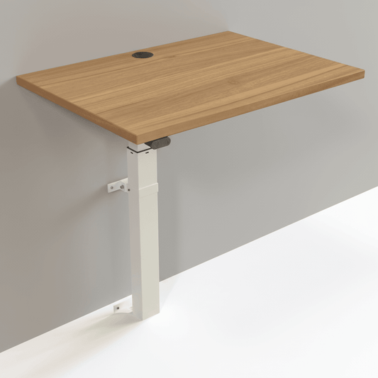 Electric Height Adjustable Desk, 31-1/2" x 23-5/8", Wall Mount Frame - Smart Style Office Furniture-ConSet-