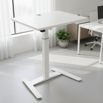 Electric Height Adjustable Desk, 31 - 1/2" x 23 - 5/8" White base - Smart Style Office Furniture - ConSet - 