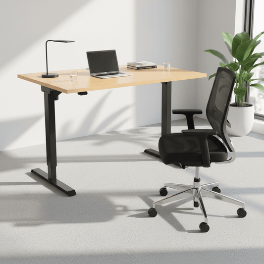 Electric Height Adjustable Desk, 47 - 1/4" x 31 - 1/2" - Smart Style Office Furniture - ConSet - 