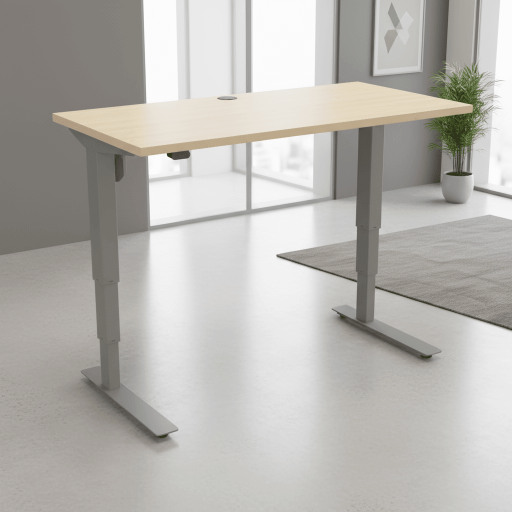 Electric Height Adjustable Desk, 47 - 1/4" x 31 - 1/2" - Smart Style Office Furniture - ConSet - 