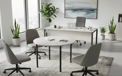 ESSY Conference table, Round - Smart Style Office Furniture - Beniia - 