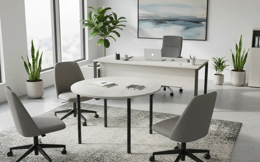 ESSY Conference table, Round - Smart Style Office Furniture - Beniia - 