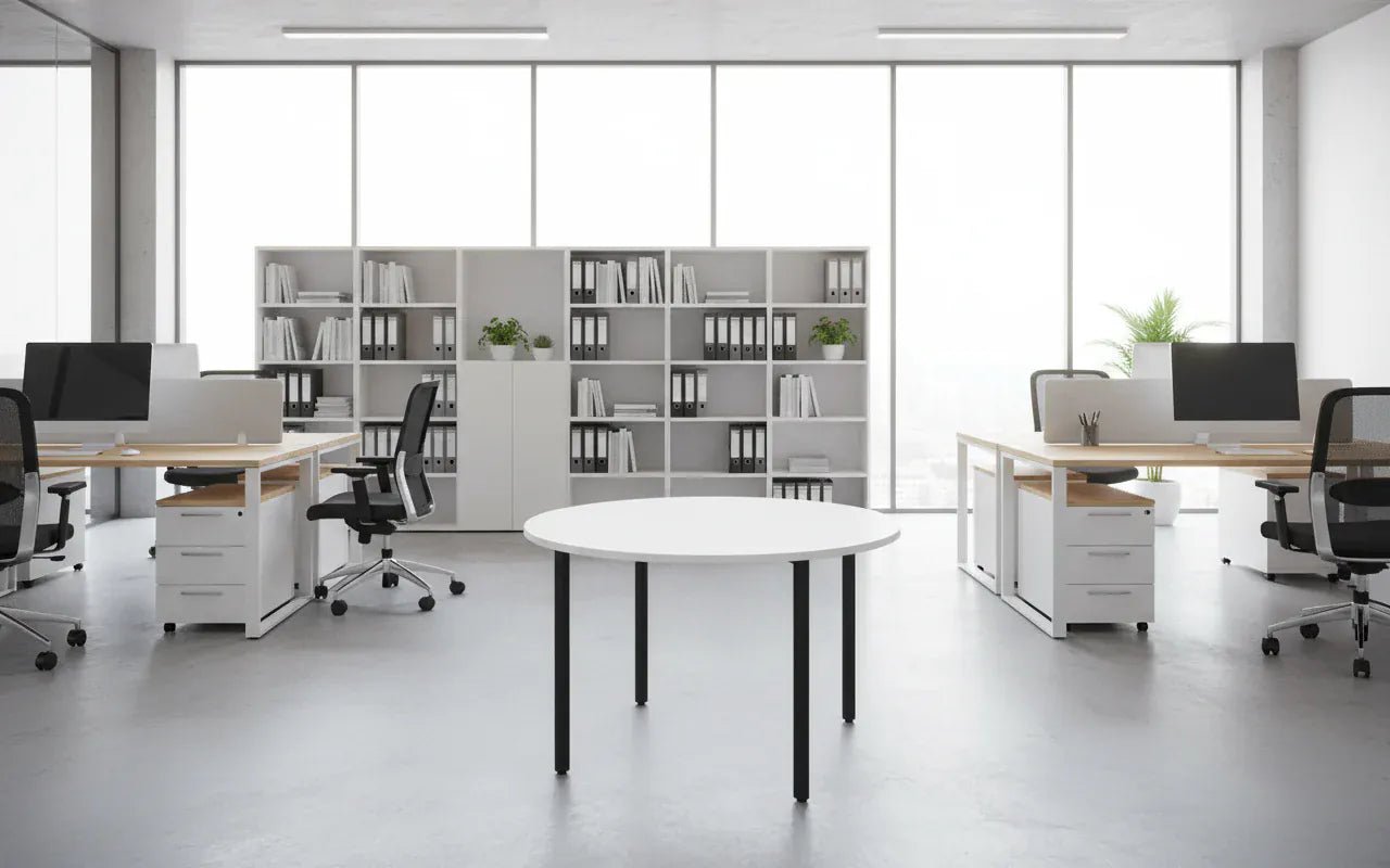 ESSY Conference table, Round - Smart Style Office Furniture - Beniia - 