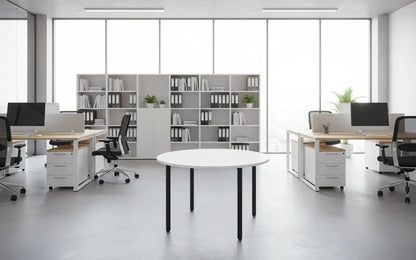 ESSY Conference table, Round - Smart Style Office Furniture - Beniia - 