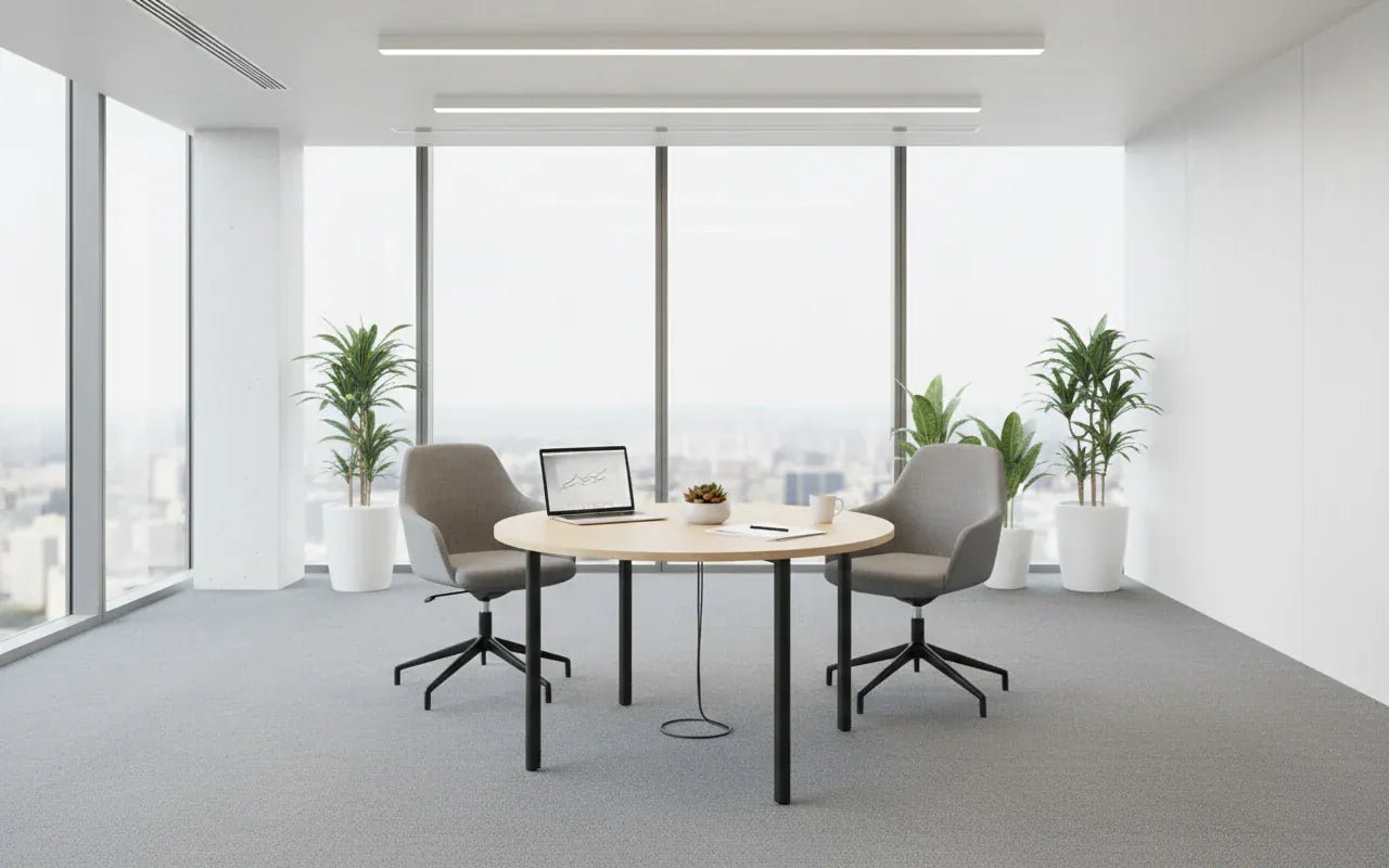ESSY Conference table, Round - Smart Style Office Furniture - Beniia - 