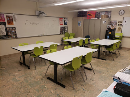 Custom gen2 multi-purpose training and collaboration tables in office setting