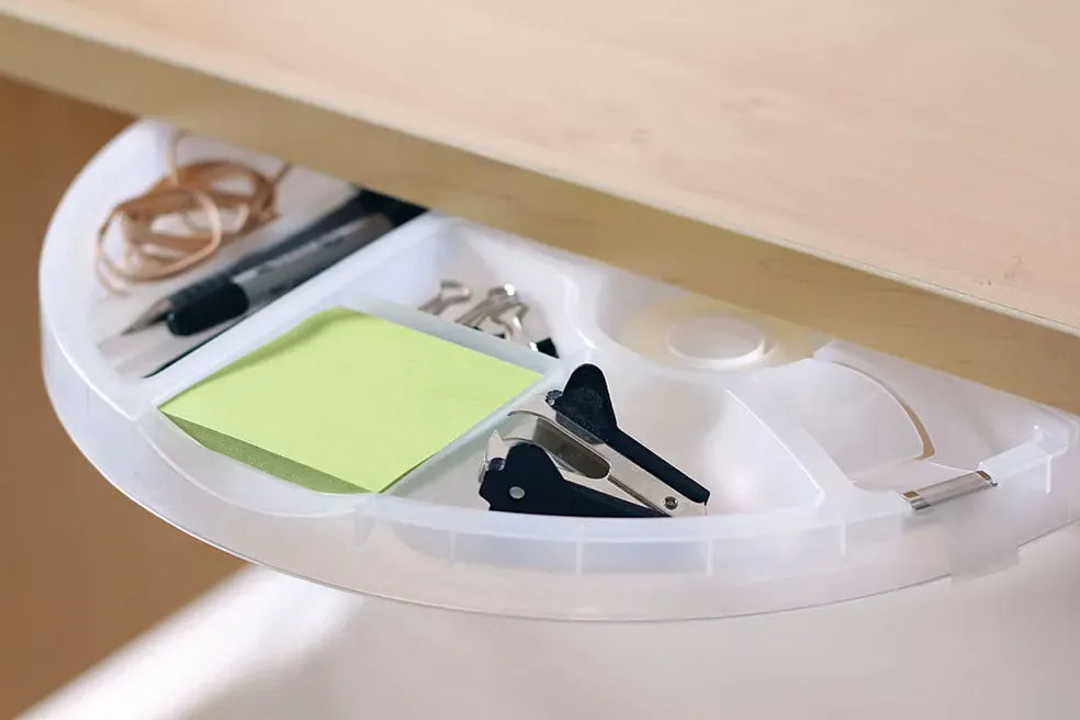 Smart Style Office Furniture Translucent The Radius Organizer Tray