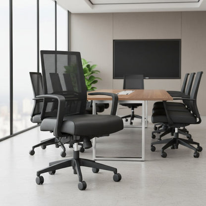 Smarti EL-C Conference and Collaborative chair - Smart Style Office Furniture-Beniia-