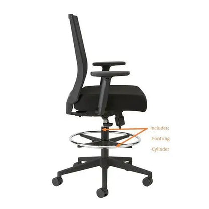 Task Stool Kit for Smarti - Smart Style Office Furniture-Beniia-