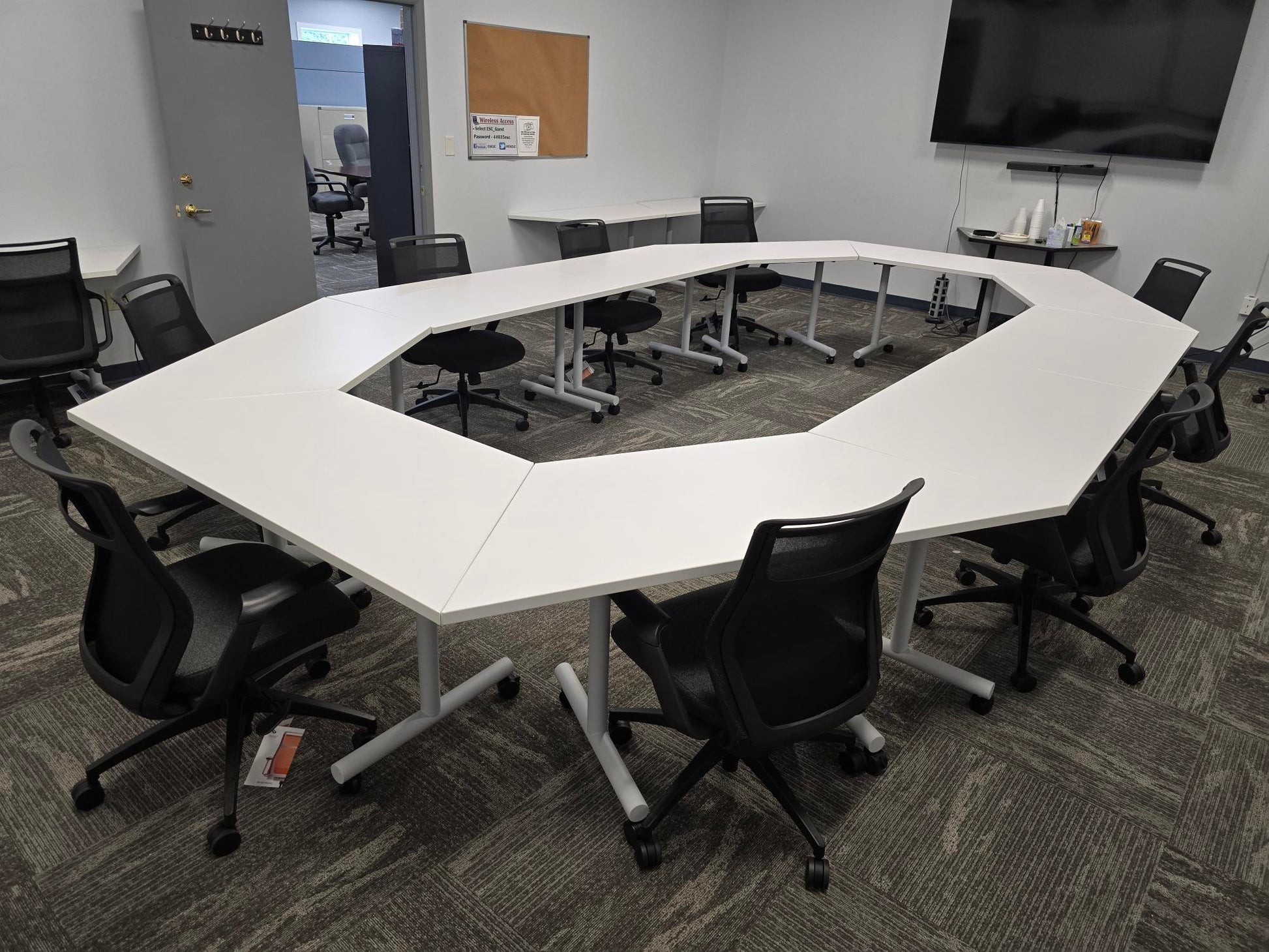 gen2 custom training tables folded and nested for compact storage