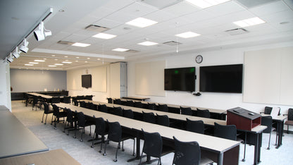 American-made gen2 training tables in educational facility classroom setup