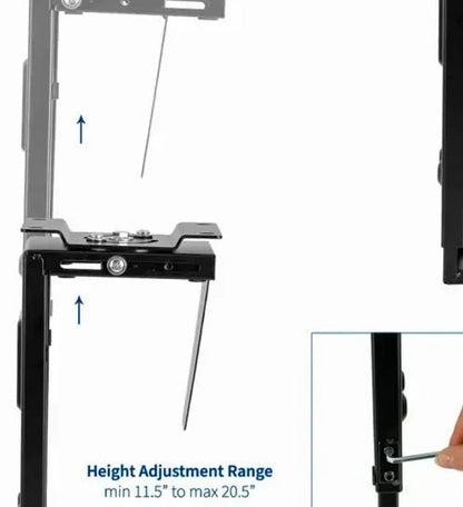 Under Desk or Wall PC Mount - Smart Style Office Furniture - Smart Style Office Furniture - 