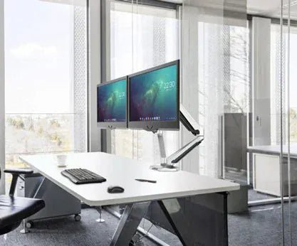 Vio-2 Dual unit articulating monitor arms - Smart Style Office Furniture-Beniia-