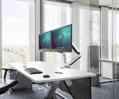 Vio-2 Dual unit articulating monitor arms - Smart Style Office Furniture-Beniia-